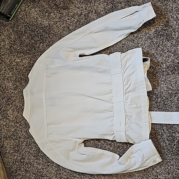 STUNNING JOES OFF WHITE UTILITY JACKET - Picture 6 of 8